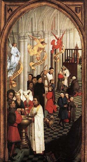 WEYDEN, Rogier van der Seven Sacraments oil painting image